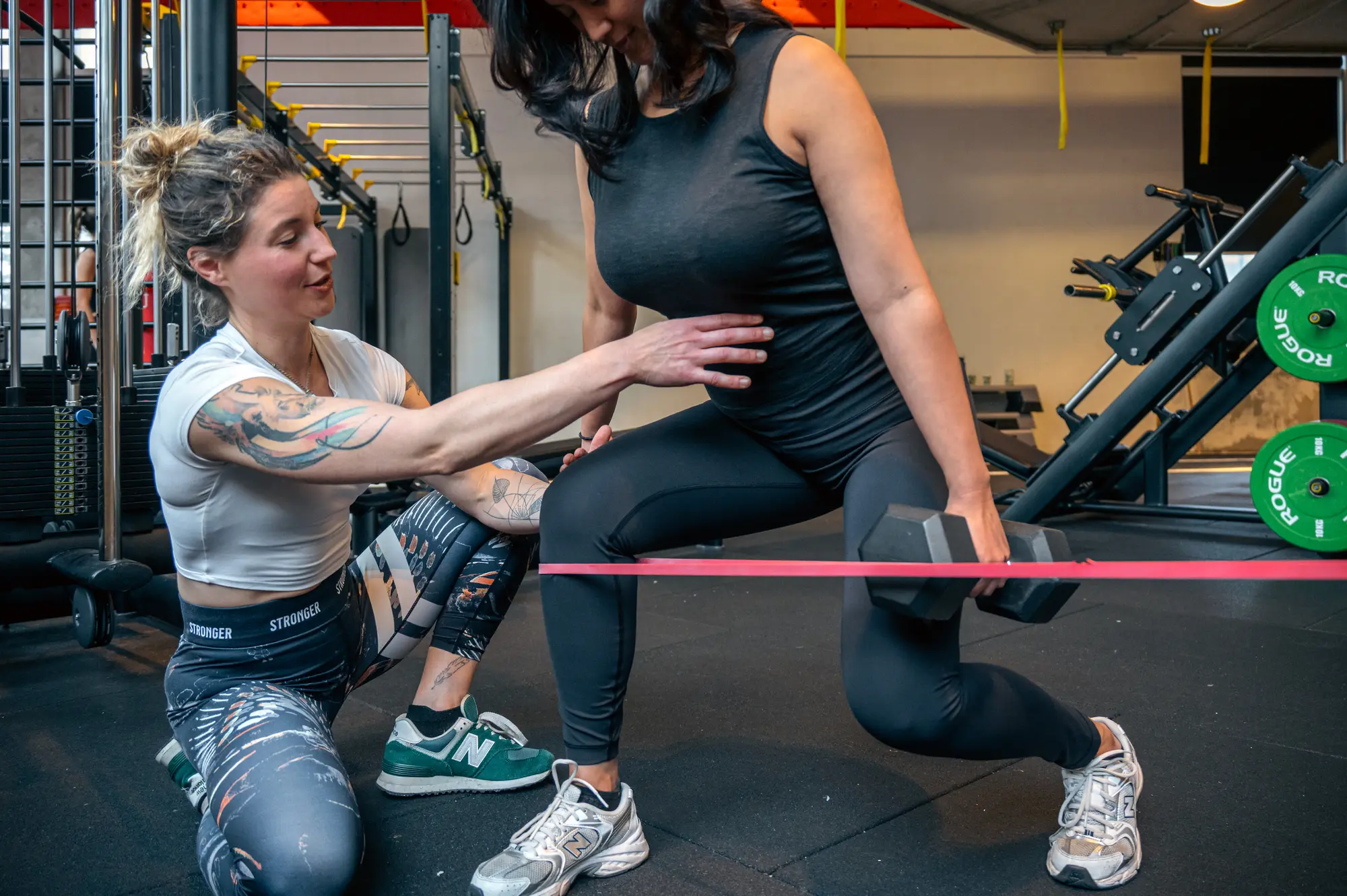 Personal training at Amstel Gym, Amsterdam
